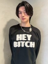 ペレ 梅田(PELE) サーフカール/スパイキーショート/ブルーブラック/梅田