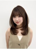 くびれミディ/顔まわりカット/くびれ巻き/レイヤーカット