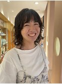 ふんわりボブパーマ