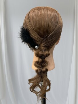 きれいめ編み下ろし　イベント　結婚式