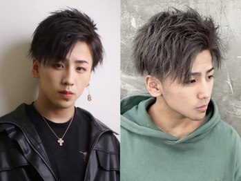 メンズサロン キング 梅田店(Men’s salon K!ng)の写真/【学割クーポンもあり】周りと差がつくおしゃれスタイルへ。再現性が高いから自宅でのセットも簡単！