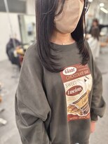 シアン 橋本店(Shian)&nbsp;レイヤーカット×ワインレッド