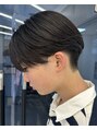 ブラウン(Brown) メンズ縮毛矯正/曲る縮毛矯正/地毛風縮毛矯正/ハンサムショート