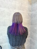 ブレイブ ヘアデザイン(BRaeVE hair design)&nbsp;ラベンダーピンククラゲ