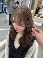 アヴァンス 広島本通店(AVANCE.)&nbsp;着物ヘア/大人ガーリー/ダークアッシュ/似合わせカット