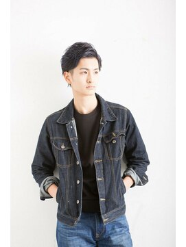 アニスミュゼ(anis musee) 黒髪アップバング☆ナチュラル ツーブロック