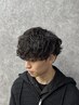 メンズカット+シャドウパーマ_￥11000[men's/メンズパーマ/メンズサロン/眉毛]