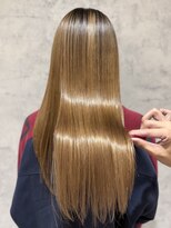 ルチア 八柱店(LUCIA by cuore)&nbsp;ツヤサラロングヘア　酸熱トリートメント　髪質改善　艶髪　美髪