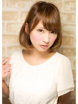 アズーア ヘアーアンドスパ(azure hair&spa)&nbsp;耳かけワンカールボブ　【横浜駅】