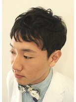 ヘアークラフト(hair craft)&nbsp;メンズナチュラルパーマで動きあるスタイル