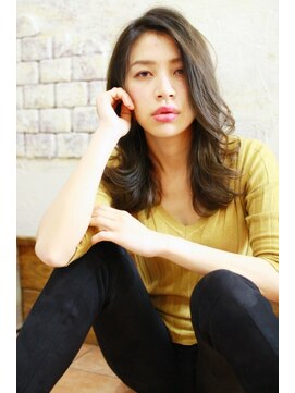 トヌコア ルア 下北沢店(TONUKOA RUA) 【TonukoaRua】切りっぱなし感なロブなスタイル