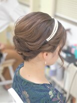 リサ 恵比寿(risa.)&nbsp;髪の短い方のシンプルアップ＊