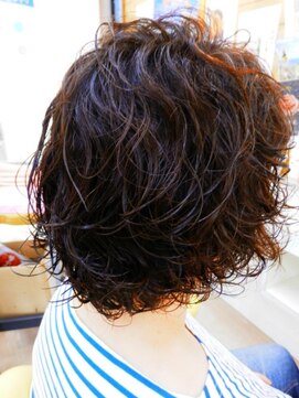 ゾーンヘア ショートクリニックパーマ