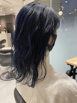 アース 春日部店(HAIR&MAKE EARTH) ブリーチ後のカラーにオススメ★ブルージュカラー