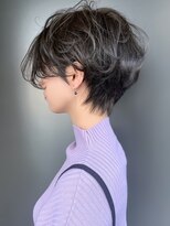 ラウンジ モリオ イケブクロ(Lounge MORIO Ikebukuro) 【morio池袋】美しくてかっこいい黒髪風グレージュショート♪