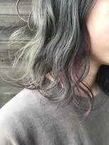 ヘアー クリエイト カルバリ(HAIR CREATE Calbari)&nbsp;グレー×ピンクバイオレット