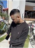 MEN'SHAIRツーブロック束感ショート波巻きハイライト69