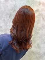 ノア ヘアメイク(Noa hair make) オレンジブラウン/ミディアム/韓国風