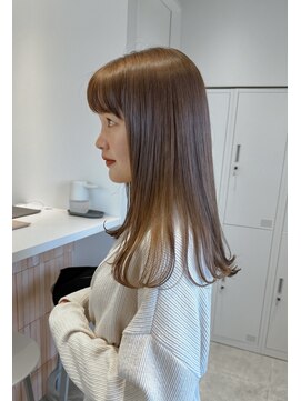 タス(tas) ツヤミディアム×透明感ブラウンカラー