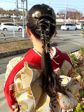 マフェ(mahae) 成人式アレンジ