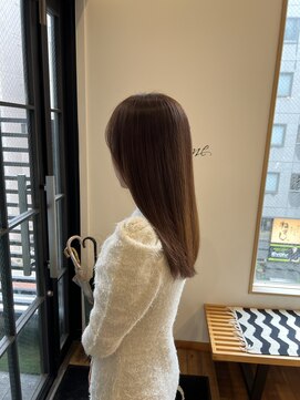ディッシュ 五反田(dish) 美艶髪ケラフェクトストレート/悩み解決・朝の時間を時短