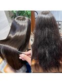髪質改善/ストレート/艶髪/縮毛矯正/ストレートパーマ