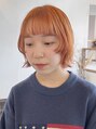 ヘアー ミュゼ 大西店(HAIR Musee) 春おすすめの柔らかオレンジカラー＾＾