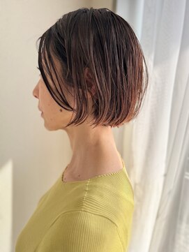 コルテ(corte) 透明感はミニボブ