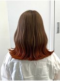 オレンジグラデーション