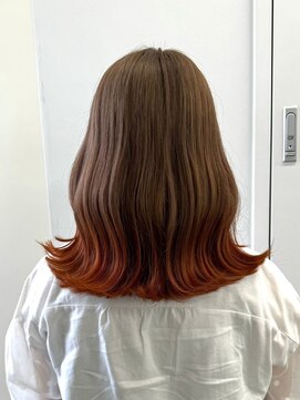 シエスタ バイ アンブルリュクス(siesta by amble luxe) オレンジグラデーション