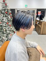 ネイロ 錦糸町(NeiRo)&nbsp;アッシュブラックカルマパーマベリーショートダークアッシュ