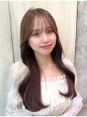 ＊20代30代40代◎小顔シースルー前髪薄めレイヤーカット