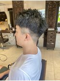 メンズカット/ブラック/刈り上げ