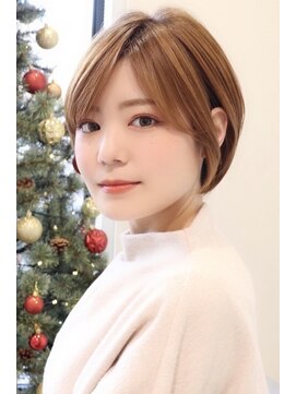 アイ(I.) 【 Ｉ. 】30代からのナチュラル前下がりショートボブ　川口