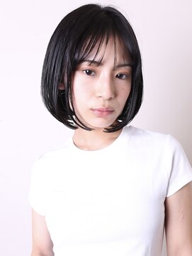 エーツーフリーダム(AA.FREEDOM) 大人かわいい似合わせカット黒髪ショート小顔ボブネビージュ1203