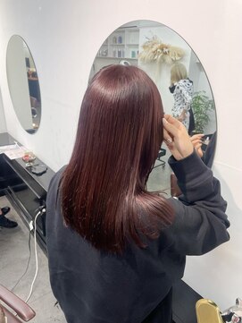 アオ(AO。) バーガンディ/暖色カラー/ワインレッド