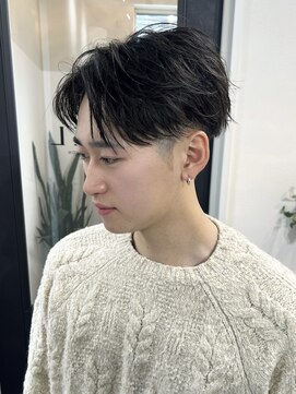 ベル 桑名(BHEL) 三重桑名ニュアンスパーマシースルーマッシュ緩めセンターパート