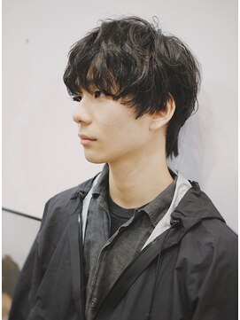 メンズマッシュニュアンスパーマ