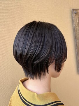 ミュー(miyuu) ☆サラ艶チューニング☆大人可愛い丸みショートボブカット