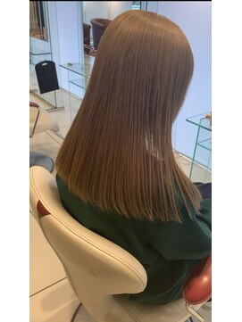 アース 鈴鹿店(HAIR&MAKE EARTH) 透明感ベージュ