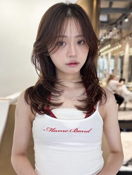 ヨーク(yoke) 【yoke×RYO】レイヤー/レイヤーカット/ブラウンベージュ/立川