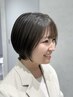 【30代～人気。ショートの匠◎稲葉限定】カット＋高濃度水素ケアカラー＋Tr