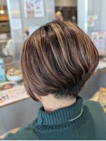 オーガニック リブ 川越(organic+live)&nbsp;20代30代大人かわいいショートボブ