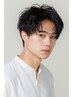 61【ビジネスマンに人気】キマル！メンズカット+眉カット　￥6900