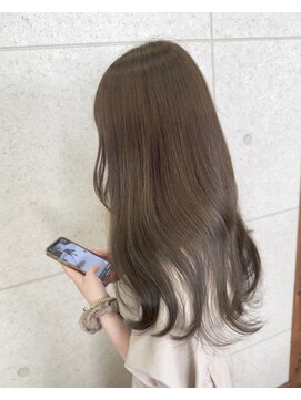 ヒップスアイズ(Hip's eyes) オリーブベージュ/透明感カラー/ブリーチなし