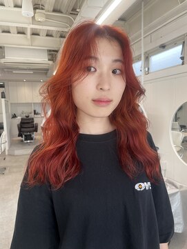 ミーム 原宿 表参道(meme) ダブルカラー/ハイトーンカラー/ケアブリーチ/インナーカラー