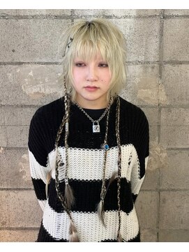 ハコ プラス(HACO+) 【Haco+】Joi_アッシュホワイト_ブリーチ