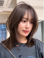 ジアン テラス(GIEN TERRASSE)&nbsp;レイヤーカットレイヤーボブくたっとニュアンスレイヤー/岸本