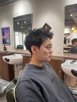 デン 仙台店(DEN)&nbsp;仙台　メンズカット　スパイキーショート　ピンパーマ