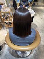 ロンド シャルム 吉祥寺(Lond charme)&nbsp;ココアベージュ/バーガンディ/ショート/髪質改善/縮毛矯正吉祥寺